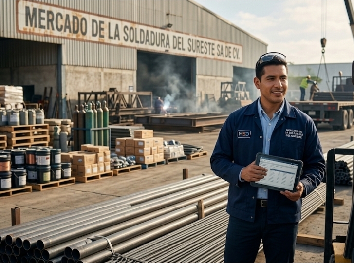 ASESOR DE VENTAS INDUSTRIA​ MERCADO DE LA SOLDADURA DEL SURESTE
