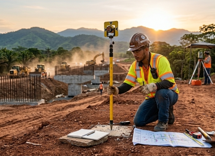 Auxiliar de topografía Consultores de Ingeniería UG21