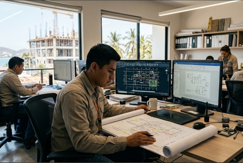 Dibujante Proyectista Trainee en el área de Construcción