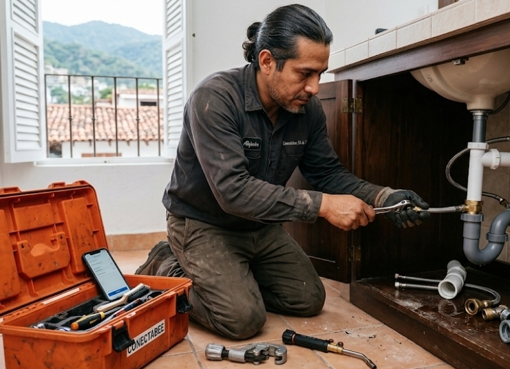 Plomero instalador ​Conectabee